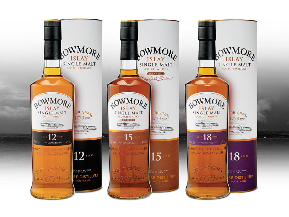 Bowmore Islay Single Malt Rebranding